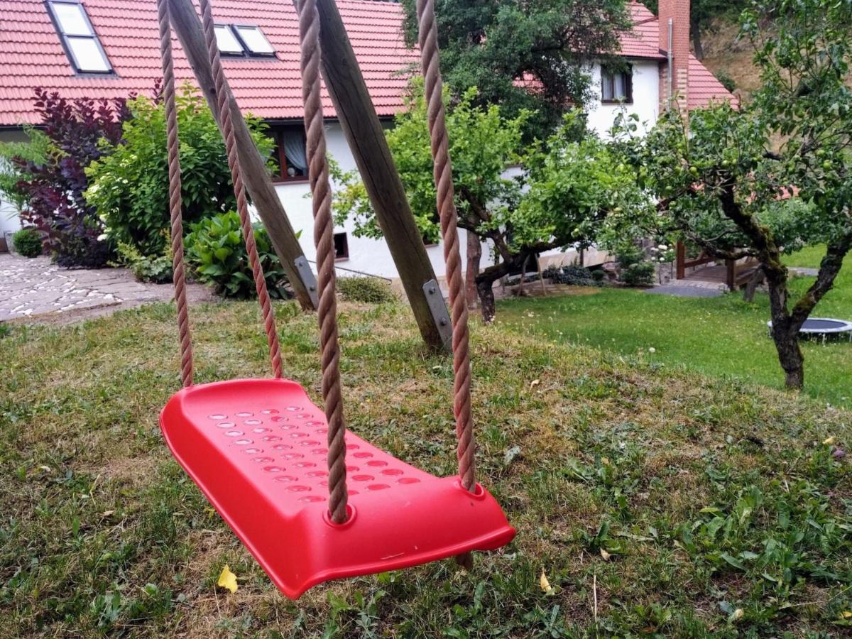 Quaint Farmhouse In Langenbach Near The Lake Villa Buitenkant foto